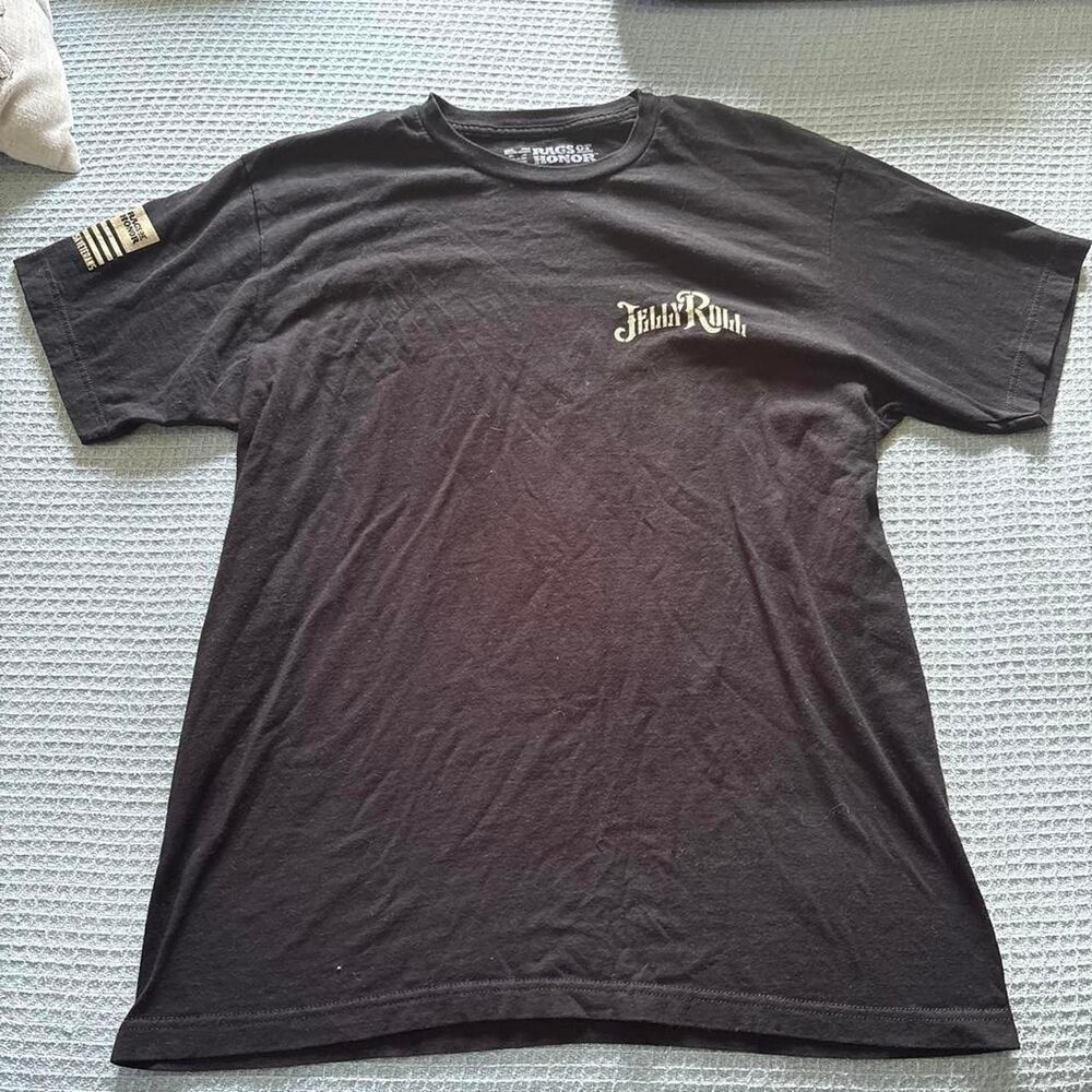 ROH Jelly Tee Men's Black and concert T-shirt LG